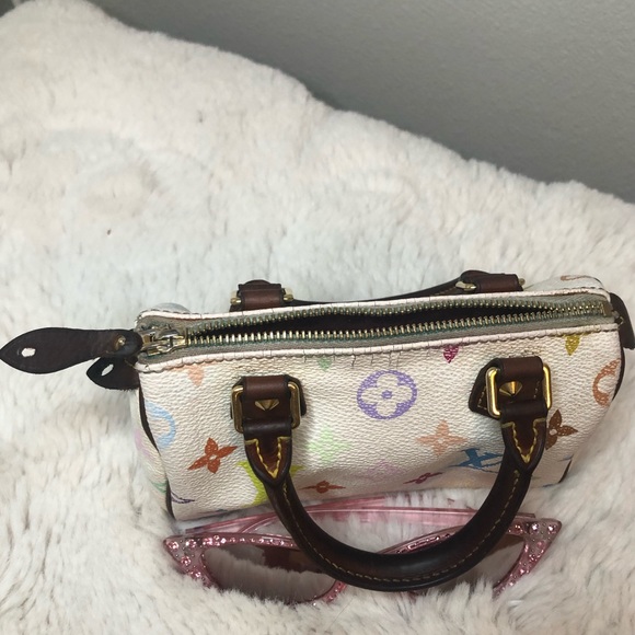 Louis Vuitton multicolor mini speedy 💖❤️💙💚💛 - Picture 7 of 11